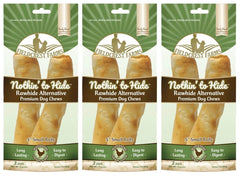 Fieldcrest Farms Nothing to Hide chicken 5-inch rolls - rawhide-free chew supporting dental health.