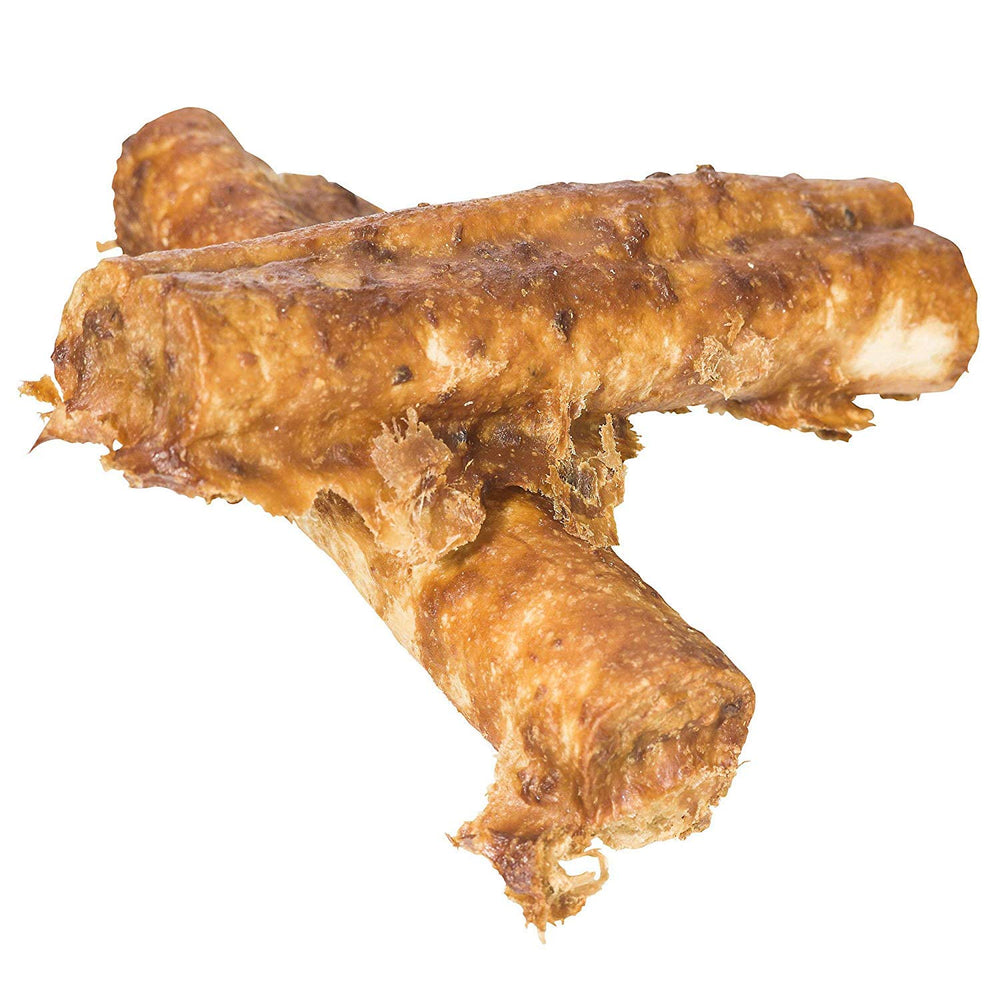 Fieldcrest Farms Nothing to Hide rolls being chewed for a digestible snack session