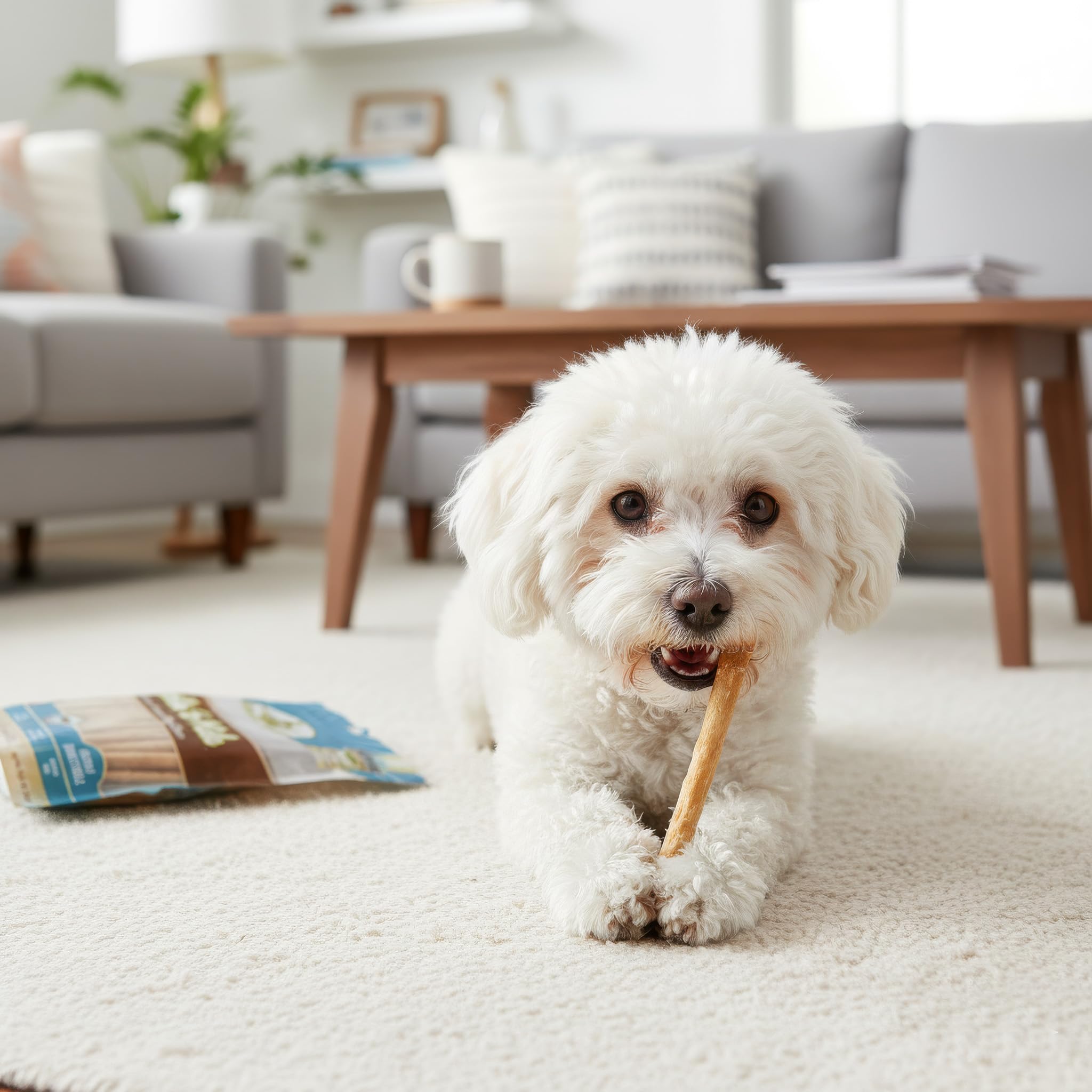 Fieldcrest Farms Twist Stix dental health emphasis with long-lasting chew for small dogs
