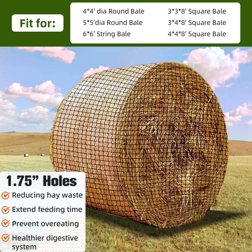 Fifatopo for cattle goats hay net use demonstrates versatile farm application.