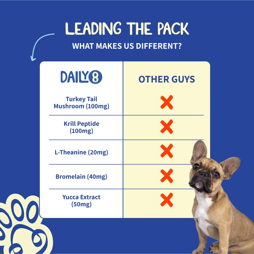 Fifth & Fido Better Than Dog Allergy Chews hot spot scene signals daily itch defense
