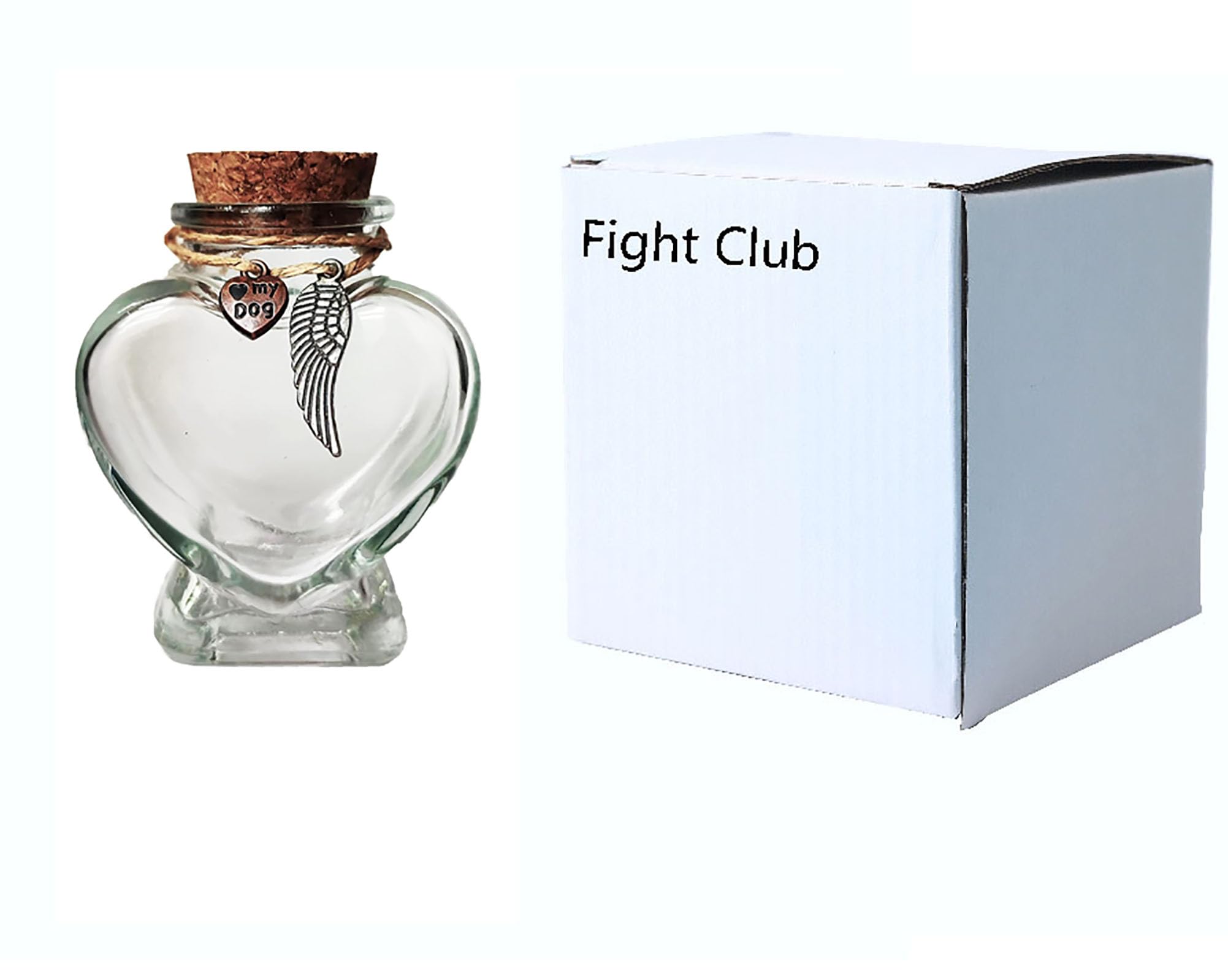 Fight Club memorial bottle gift idea offers a thoughtful condolence keepsake.