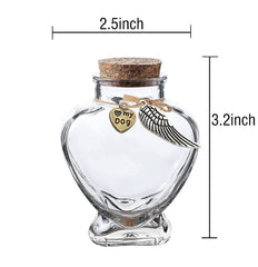Fight Club memorial bottle metal-charms add a subtle tribute for dog and cat.