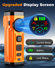 Fihuxoz dog bark deterrent in Ultrasonic mode for humane, low-impact training.