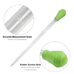 Filhome long pipette for aquarium feeder enabling gentle, targeted feeding.