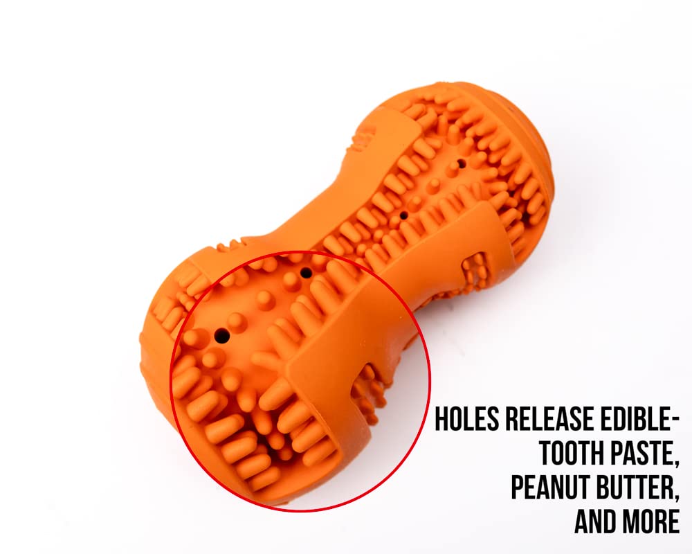 Fillable dog toy anxiety relief use case during chew sessions