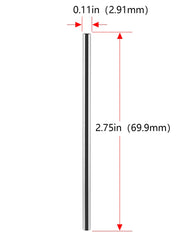 Filloman A16551 impeller shaft two-pack view highlights easy, tool-free replacement for uninterrupted filtration.