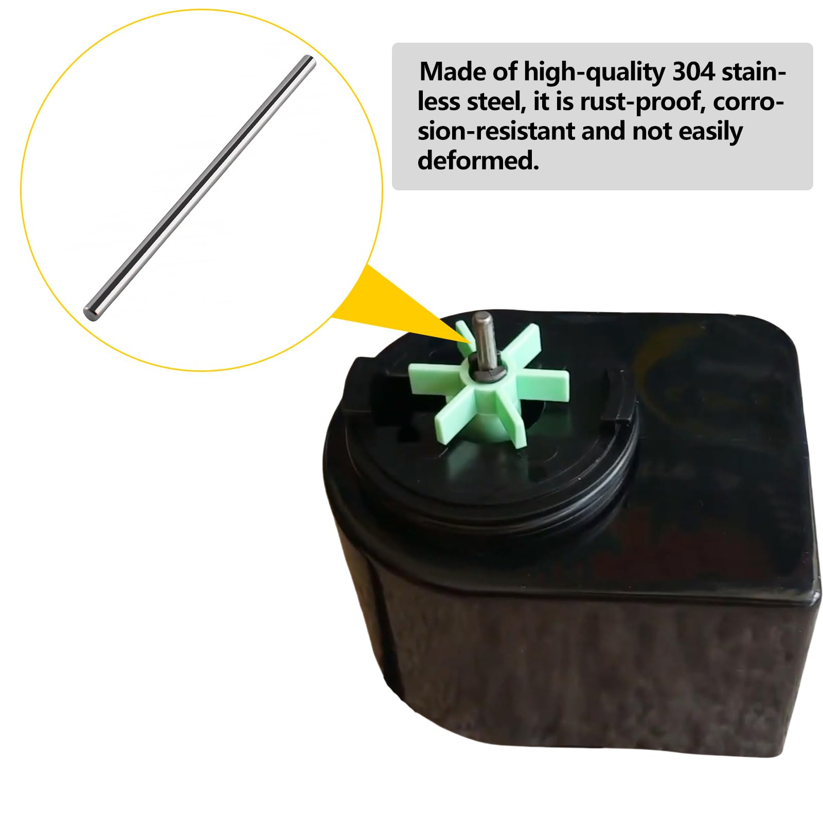 Filloman A16551 impeller shaft compatibility note helps verify correct AquaClear 110 fit.
