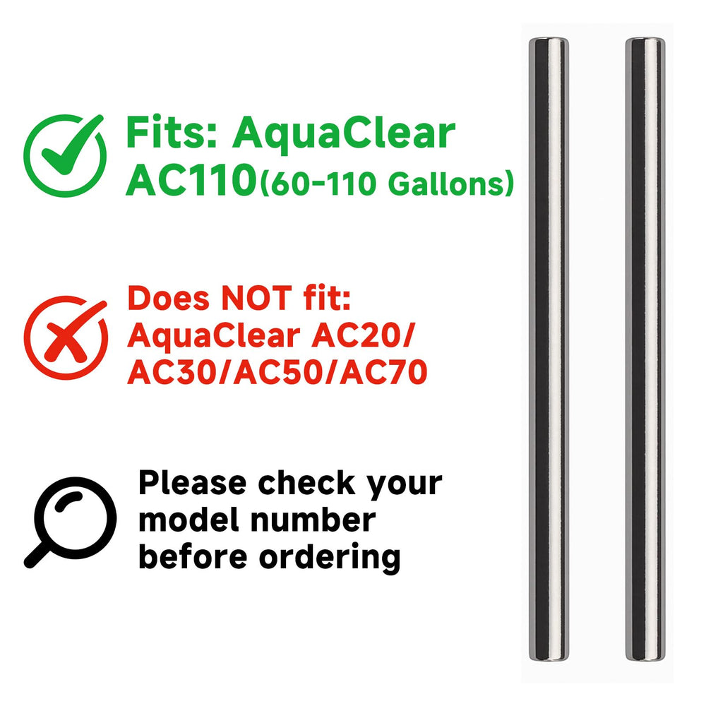Filloman A16551 impeller shaft two-pack for convenient, ready-to-use replacement parts.