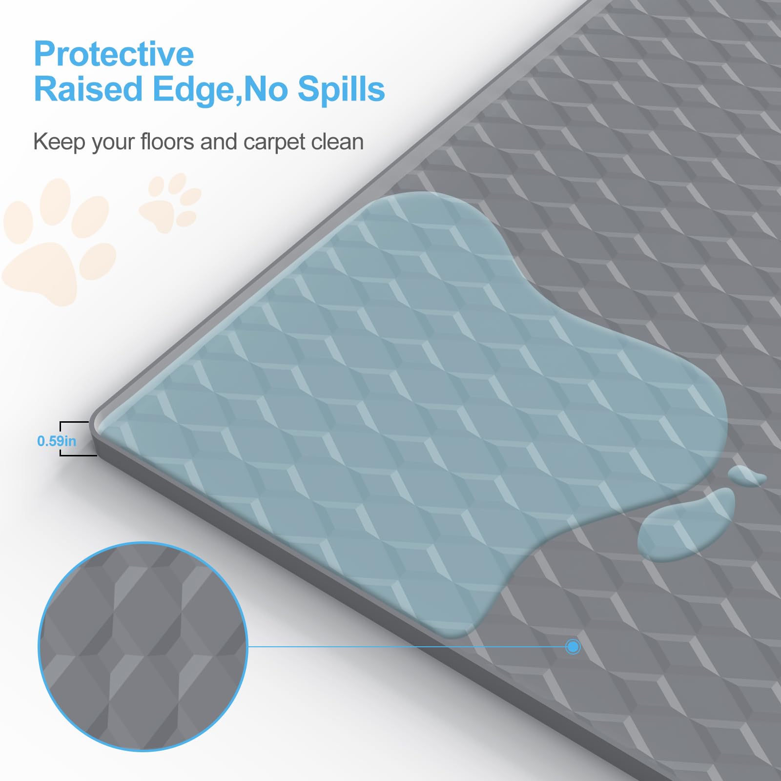 Filmicy pee pad holder heavy-duty stability keeps pads in place during active pets.