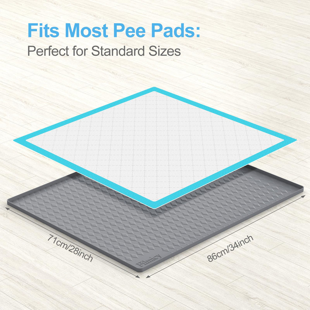 Filmicy pee pad holder made from pet-safe silicone for peace of mind.