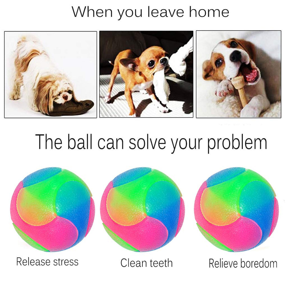 FineInno BPA-free silicone dog ball safe and easy to clean