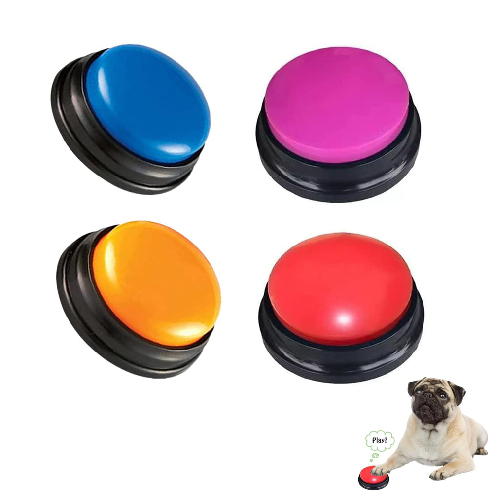Finest+ voice-button-dog-play demonstrates a compact training aid for dog prompts.