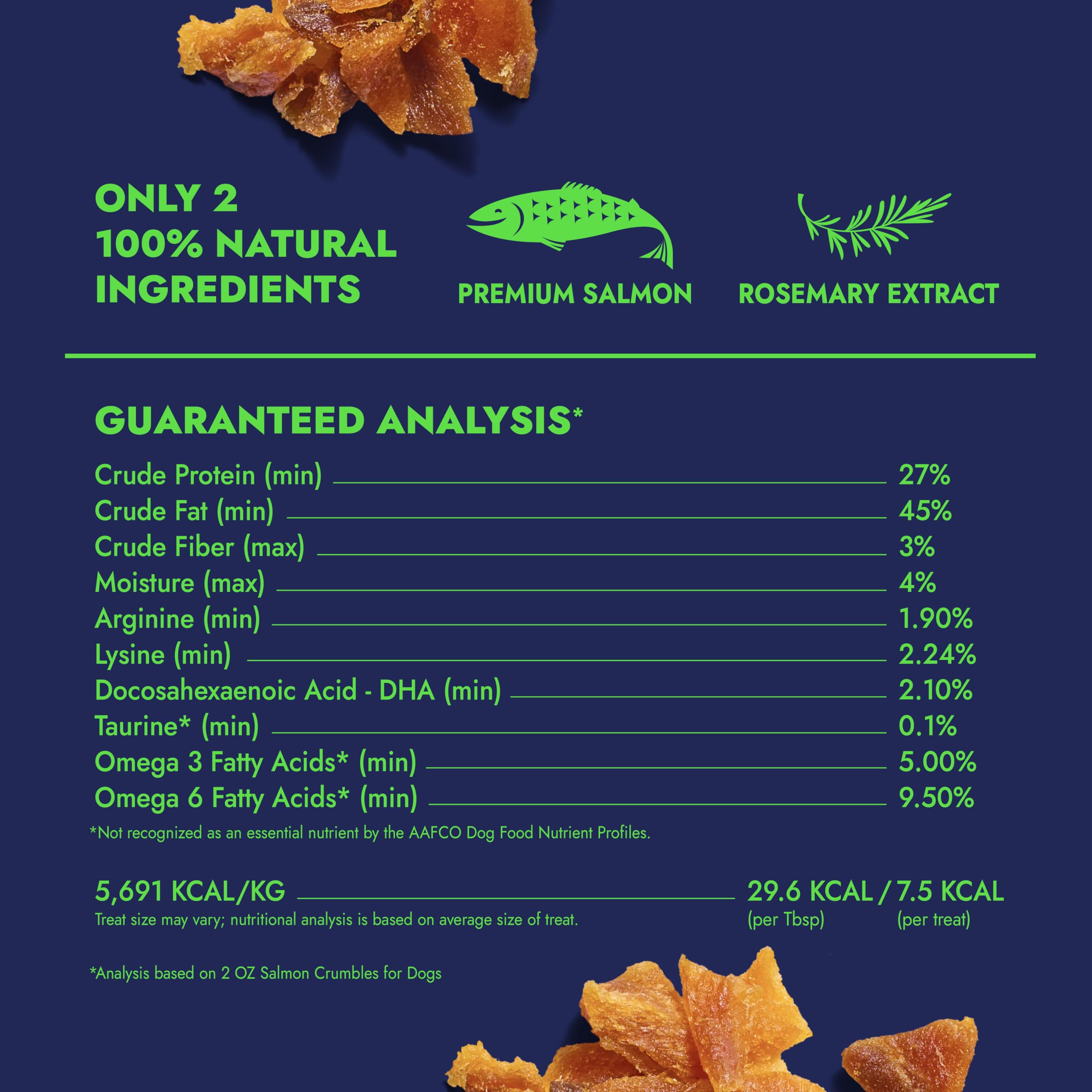 Finfare Omega-3 and Omega-6 rich toppers support skin and coat health.
