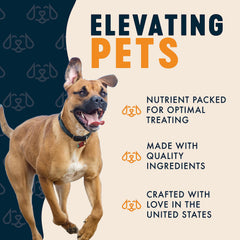 Finley's Happy Belly bars easy-break design supports precise portioning for dogs small and large.