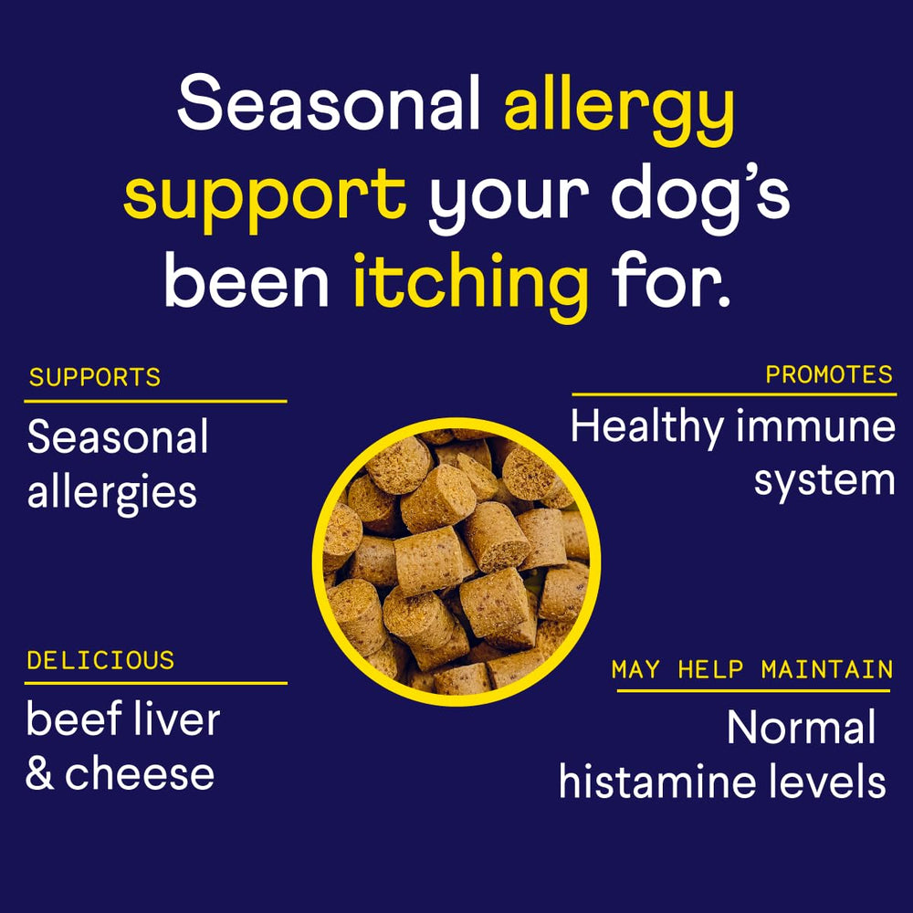 Finn Allergy Itch soft chews image shows tasty texture for daily use