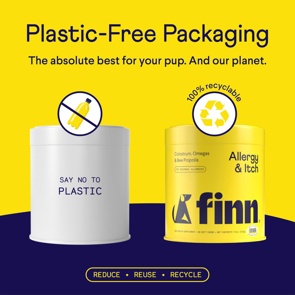 Finn Allergy Itch NASC-certified USA seal communicates safety and quality