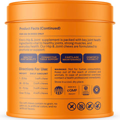Finn green-lipped mussel supplement highlights natural joint support for dogs.
