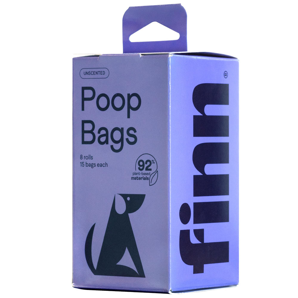 Finn poop bags clean break rolls enabling smooth perforation