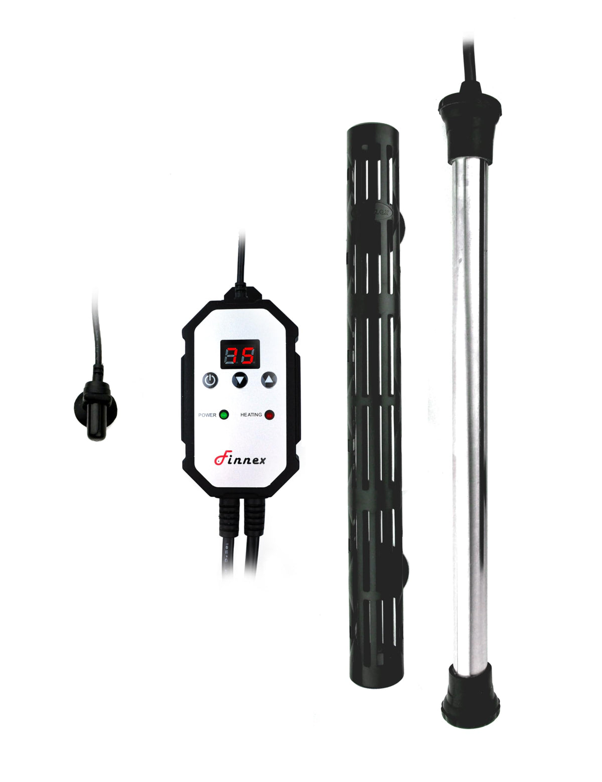 Finnex HMU titanium heater tube demonstrates durable, corrosion-resistant heating for reliable tank warmth