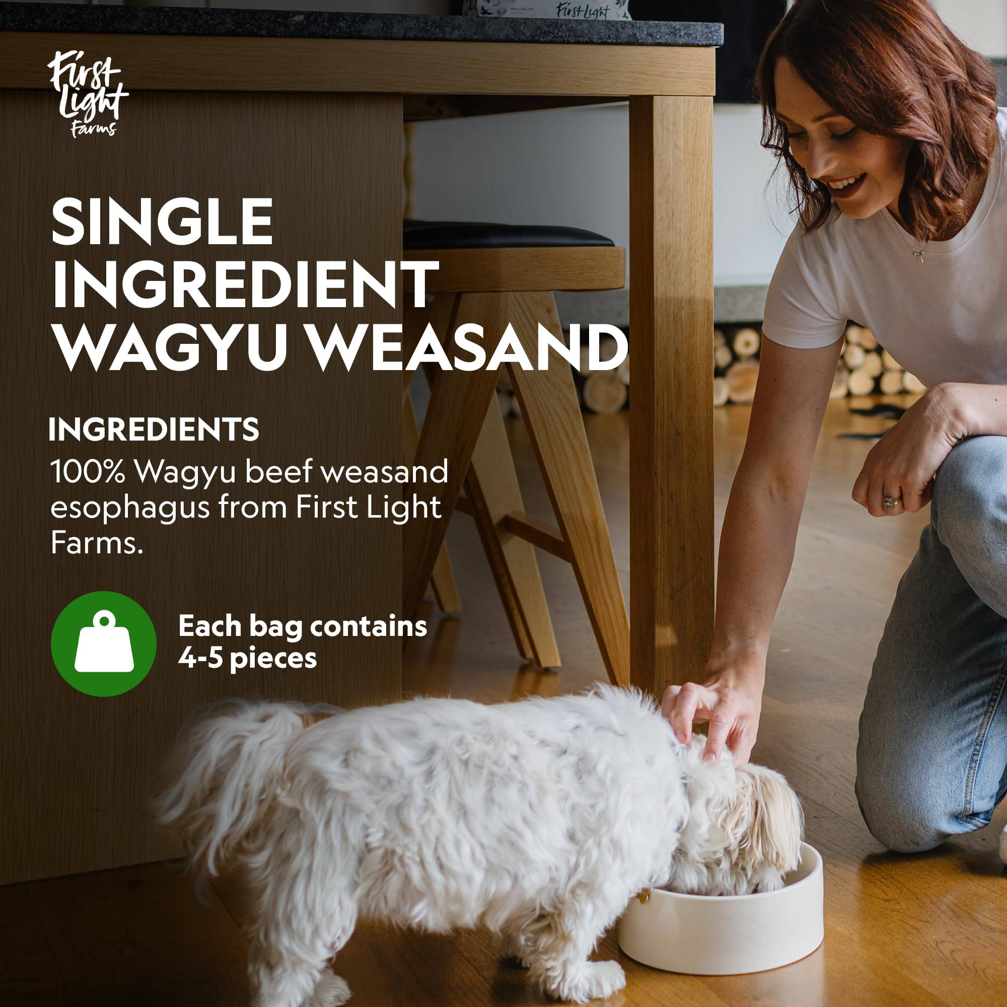 First Light Wagyu Beef Weasands air-dried-process preserves flavor and nutrients