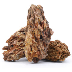 FISCAPE natural dragon stone 10-12in highlights texture for dramatic aquascaping
