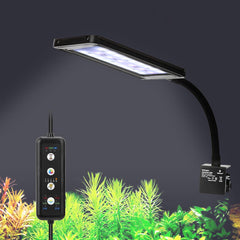 fishkeeper Clip-On LED Light sunrise glow for natural dawn effect.