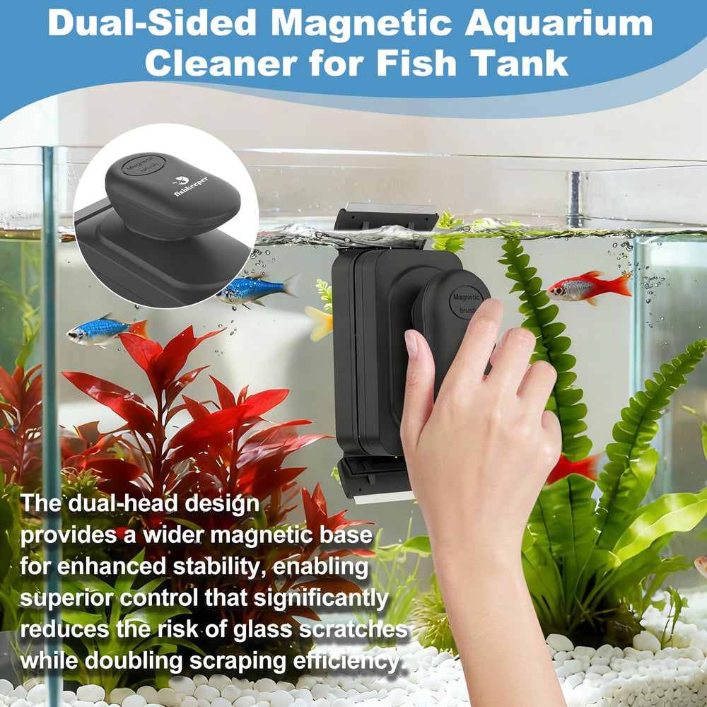 fishkeeper compact-storage corner lets you park the cleaner neatly
