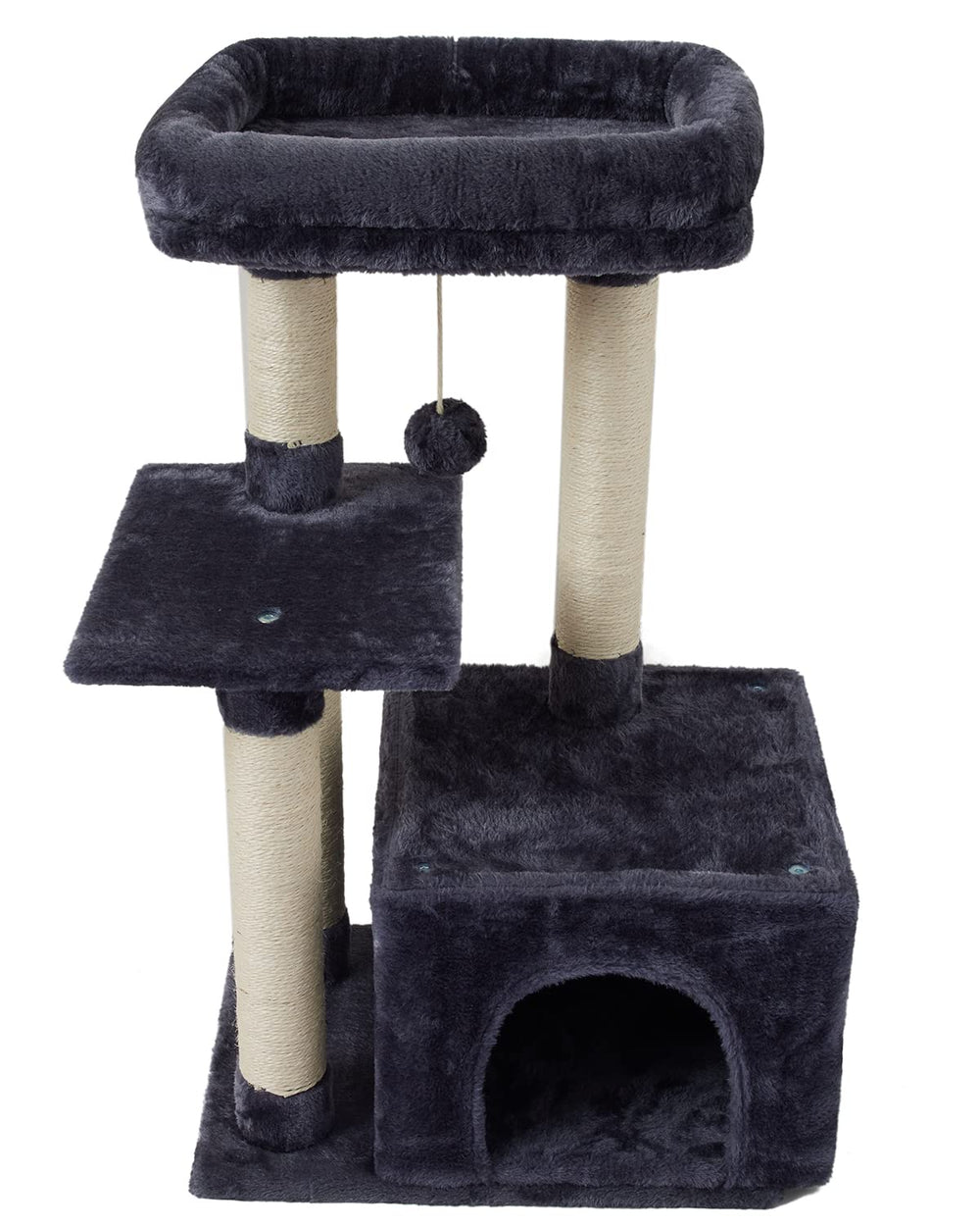 FISH&NAP Cute Cat Tree assembly creates a stable indoor play space.