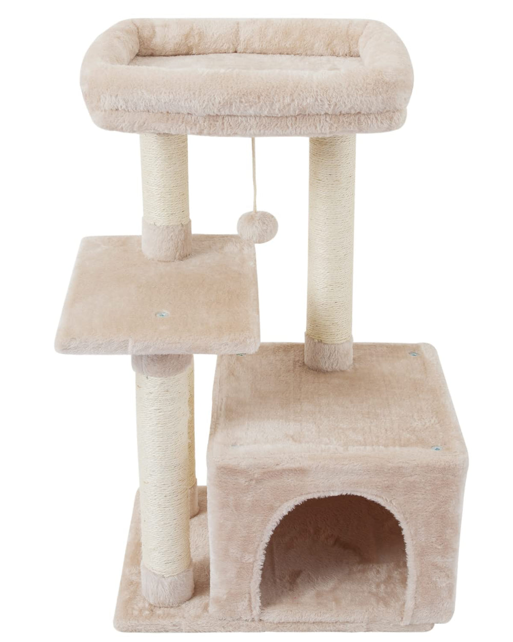 FISH&NAP cat tree condo for cozy indoor lounging.