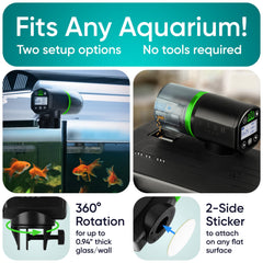 FISHNOSH big-tank and pond installation demonstrates versatile compatibility