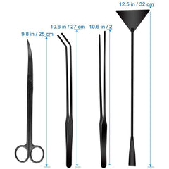 FISTOY aquarium 4-in-1 kit sand spatula for substrate leveling.