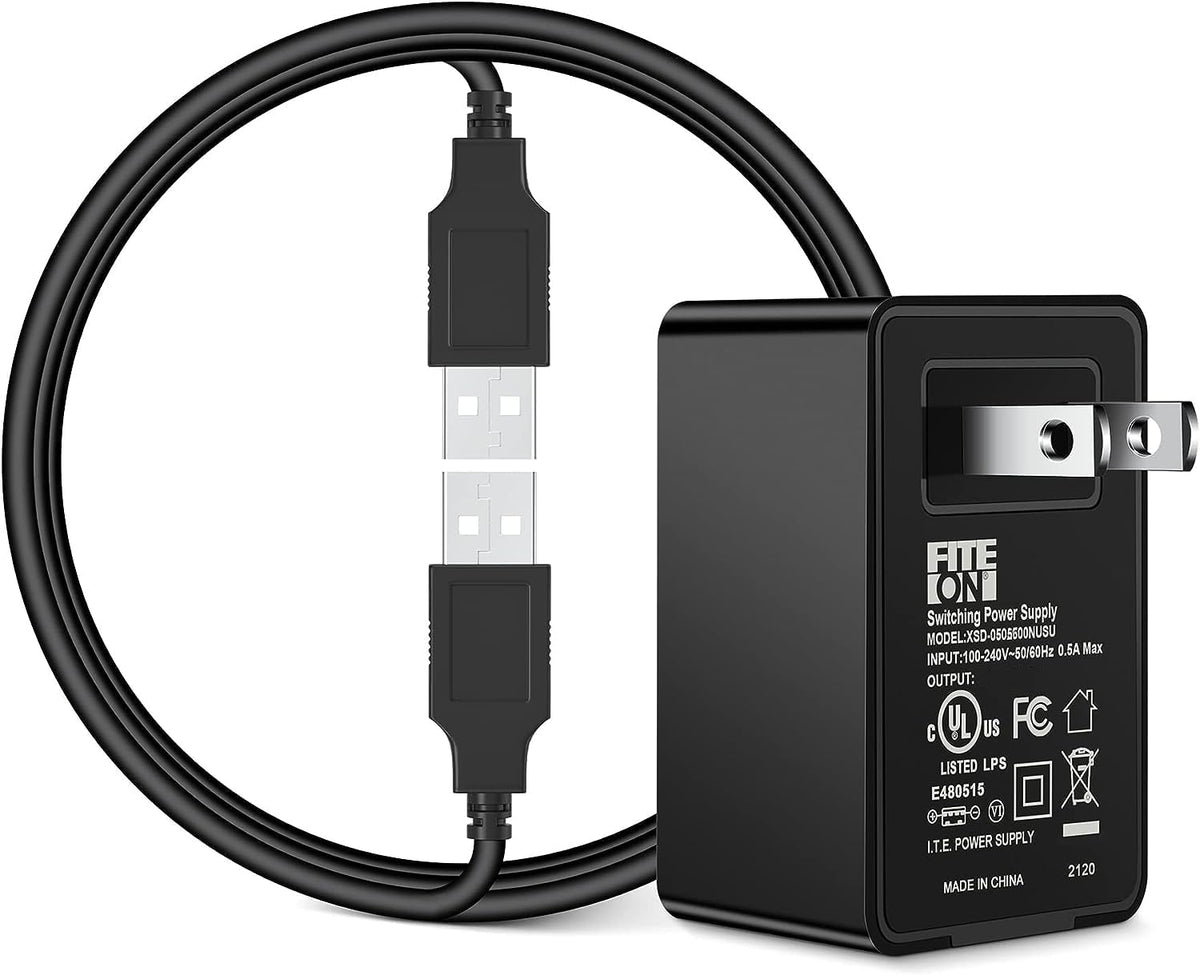 FITE ON VOLUAS adapter front view delivering reliable power for an automatic feeder.