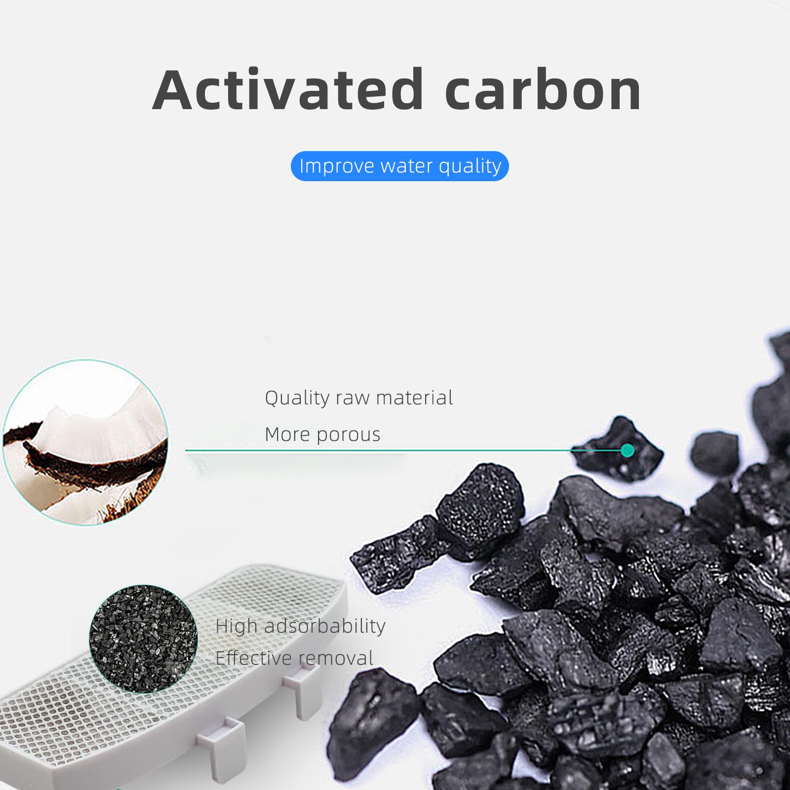 Fitenected built-in pump sponge guards against clogs and debris.