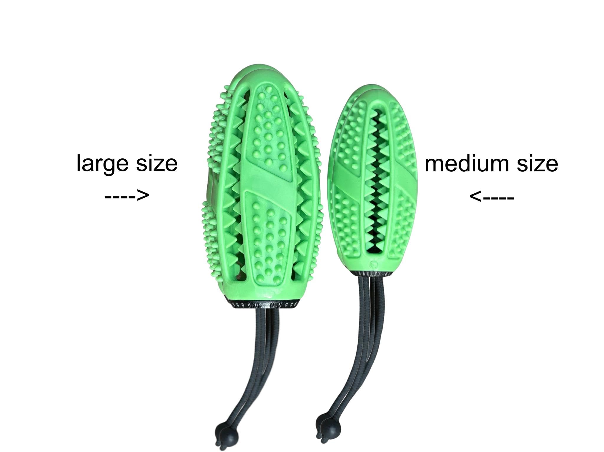 Fitryo dog football chew toy used indoors or outdoors for versatile play
