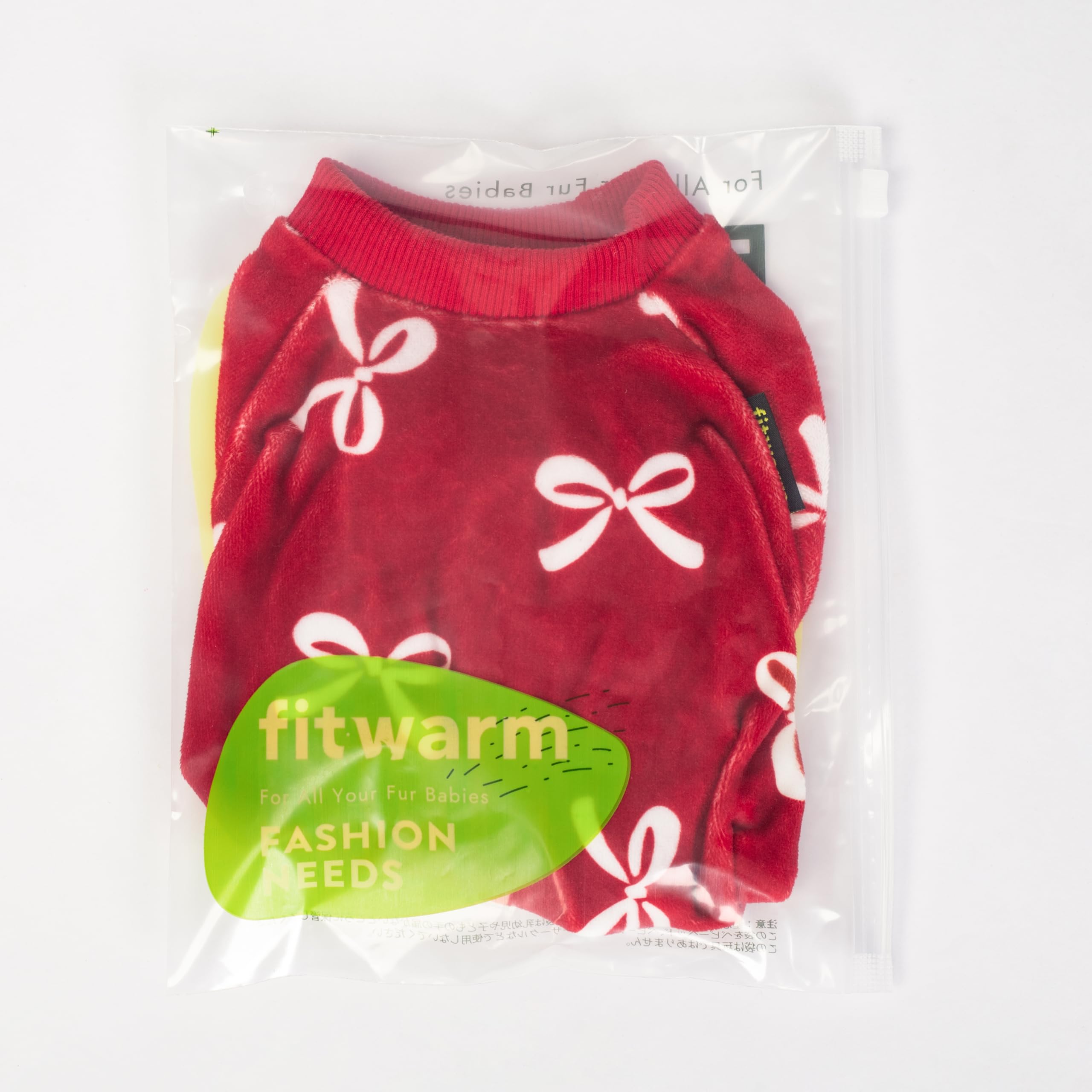 Fitwarm Bowknot Dog Pajamas festive look suits celebrations and everyday wear