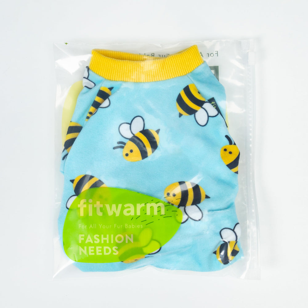 Fitwarm Cozy dog pajamas pose-ready for chilly walks and indoor lounging.