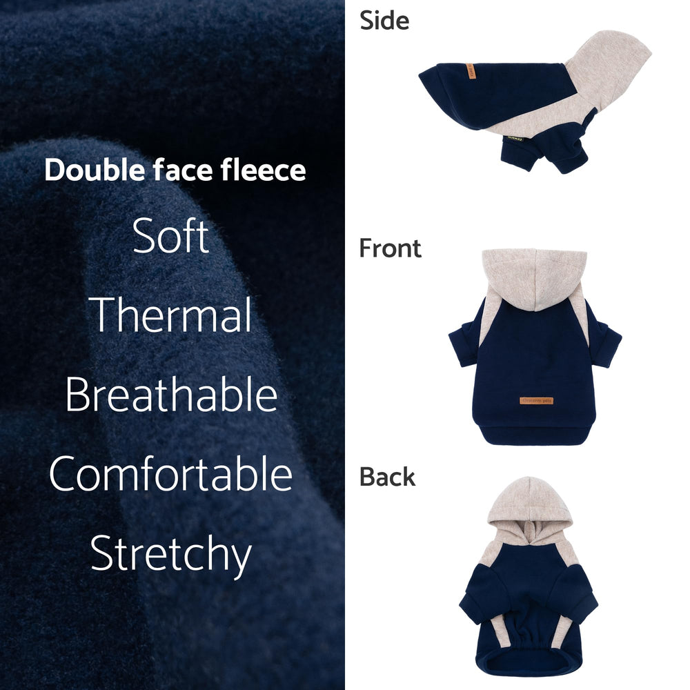 Fitwarm fleece interior keeps warmth while remaining breathable.