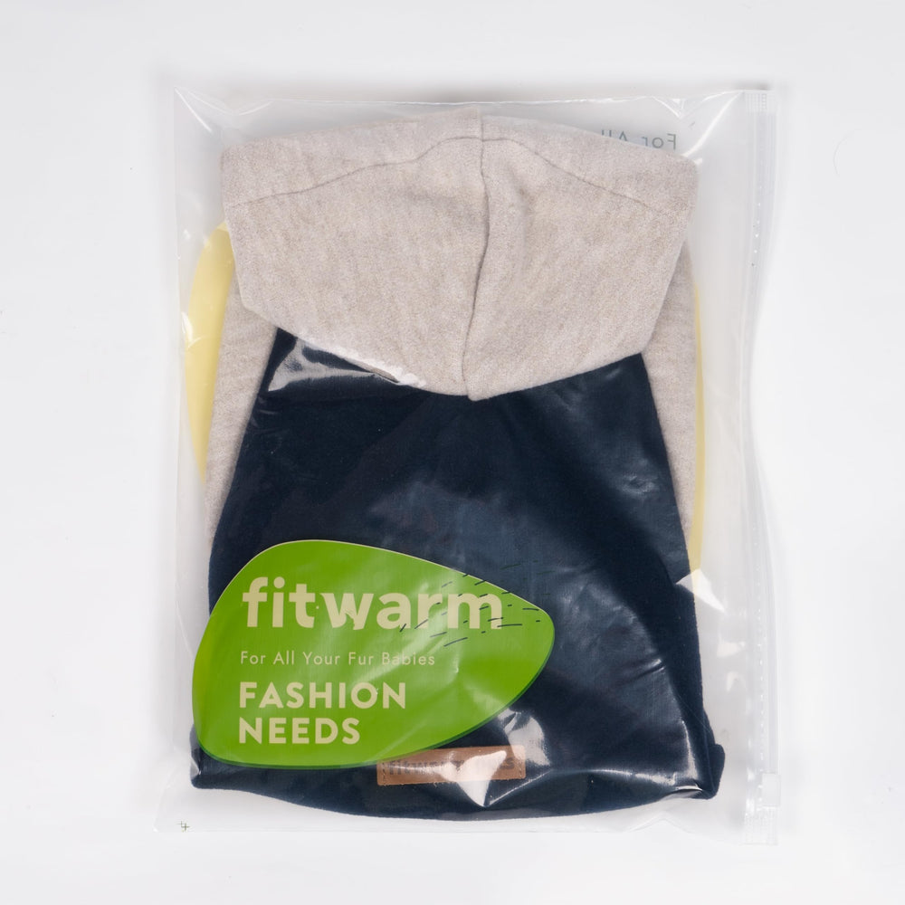 Fitwarm dog hoodie suits park walks and family outings.