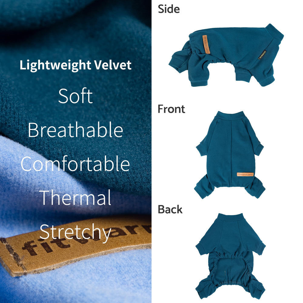 Fitwarm round-neck detail close-up for easy on/off and comfortable fit.