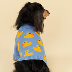 Fitwarm duck sweater snug collar and sleeves ensure snug warmth