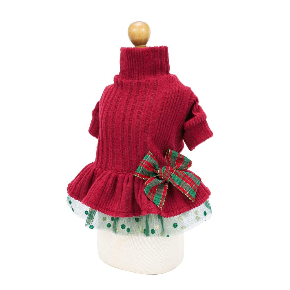 Fitwarm tulle layer with bow detail adds princess-style charm