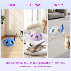 FITWOWFIT indoor-cat-toy for multi-cat enrichment supports shared play and reduced boredom.