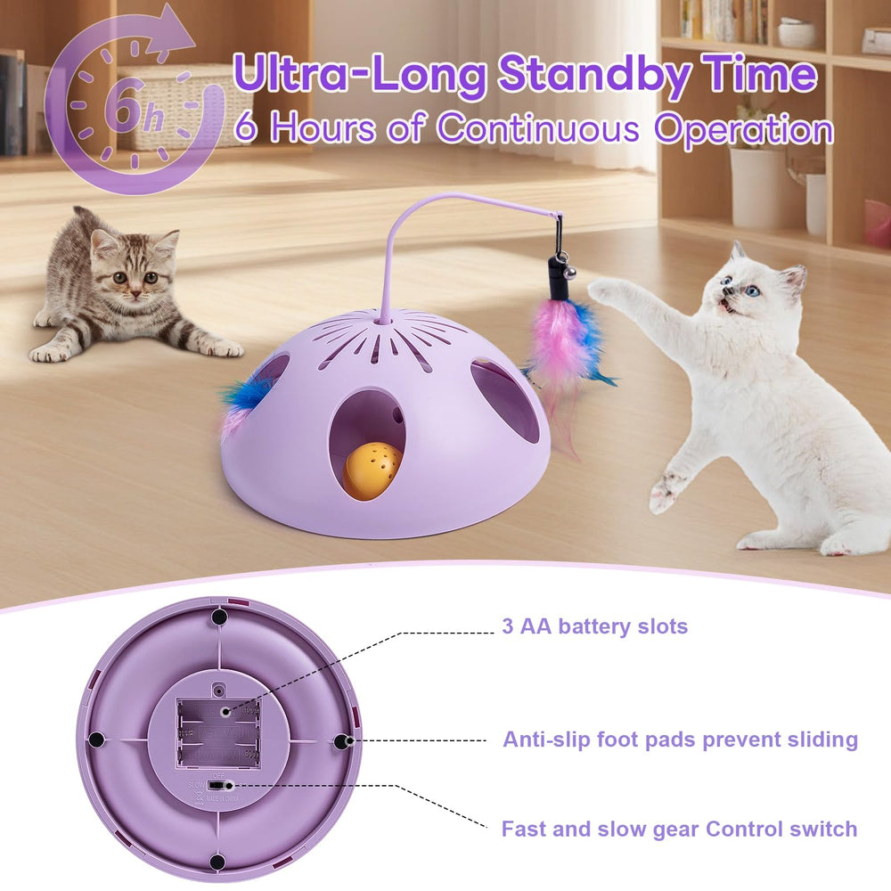 FITWOWFIT stable-hemisphere-base design resists tipping for safe, reliable fun.
