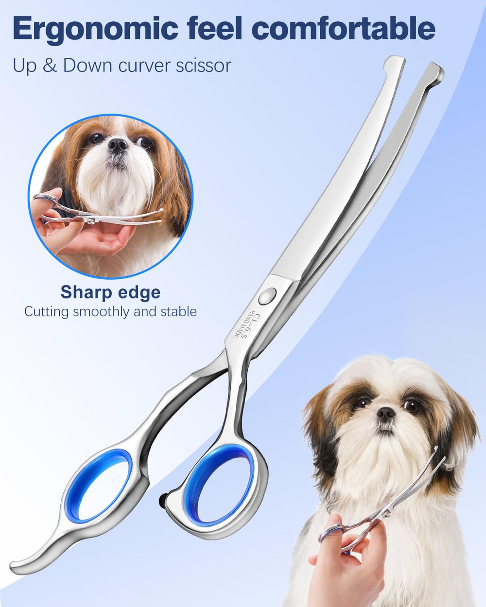 Fiurfiy 6-in-1 grooming comb for detangling and quick prep.