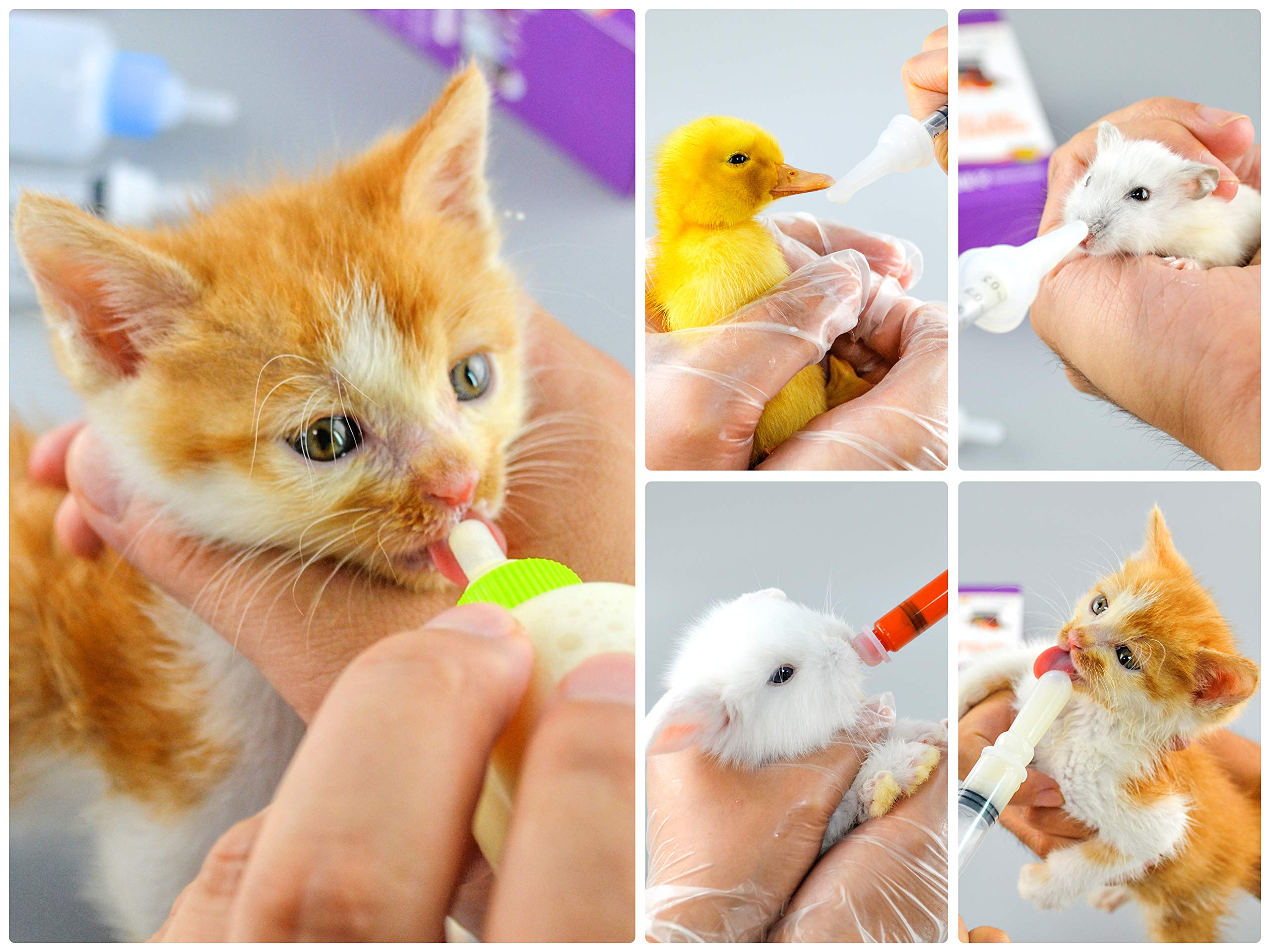 FJNATINH brown 5ml syringe demonstrates easy medication dosing separation