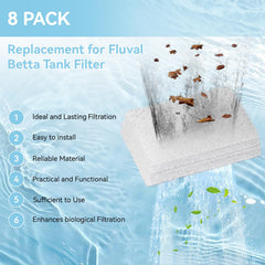 FKBYM Betta tank filter compatibility image illustrating seamless integration