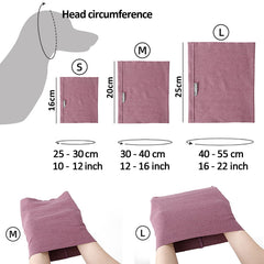 FKYzixeh dog ear cover grooming-bath-drying helps dogs stay relaxed