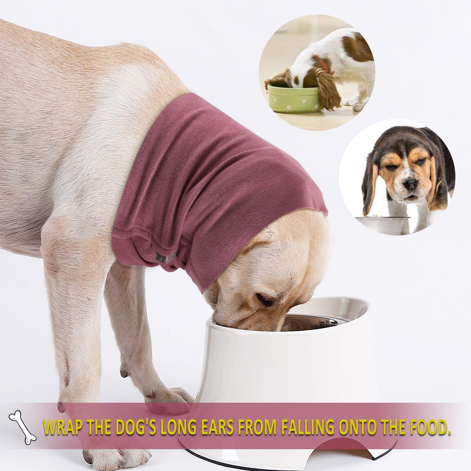 FKYzixeh dog ear cover post-surgery-protection prevents scratching and protects treated areas