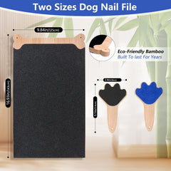 FL Falatier handheld scratch board—precise back-paw filing with comfortable grip.
